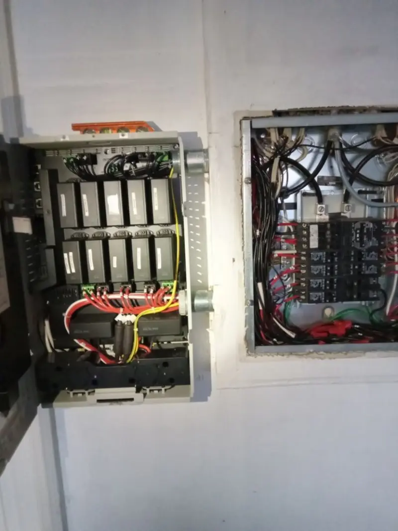 Electrical panel upgrade completed for Carbon Monoxide Detector Installation in Bermuda Run